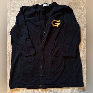 1XL Liliac bloom Green Bay packers cardigan.